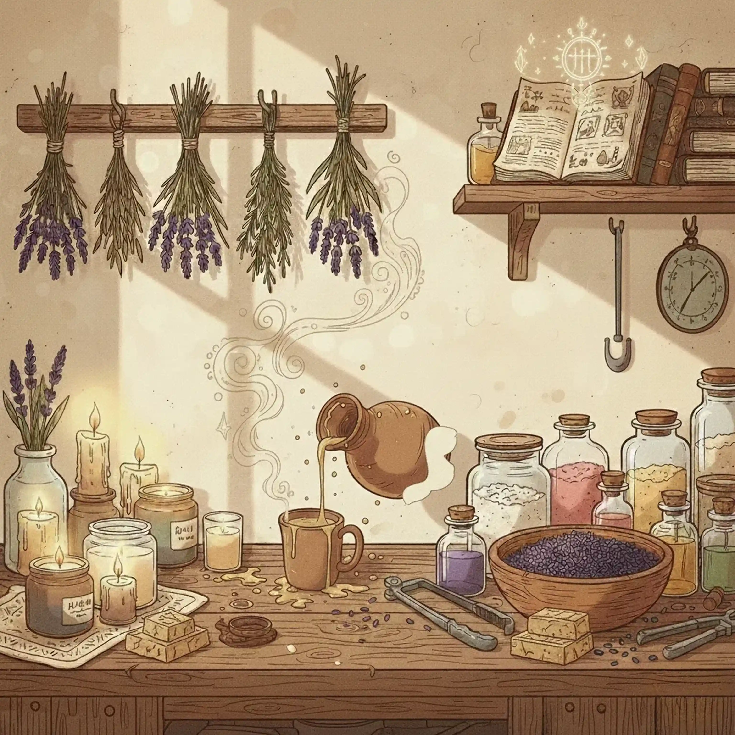 Bougie artisanale Maison Éclaire